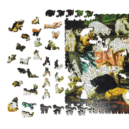 Wooden Jigsaw Puzzle with Uniquely Shaped Pieces for Adults - 350 Pieces - My Wife's Lovers
