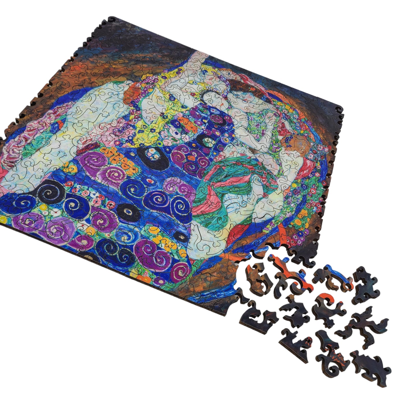 Wooden Jigsaw Puzzle for Adults - Uniquely Shaped Pieces - 242 Pieces - The Maiden