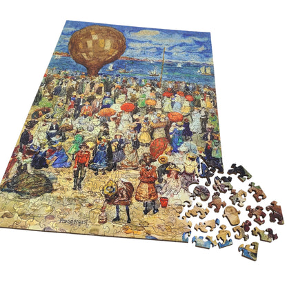 Wooden Jigsaw Puzzle for Adults - Uniquely Shaped Pieces - 404 Pieces - The Balloon