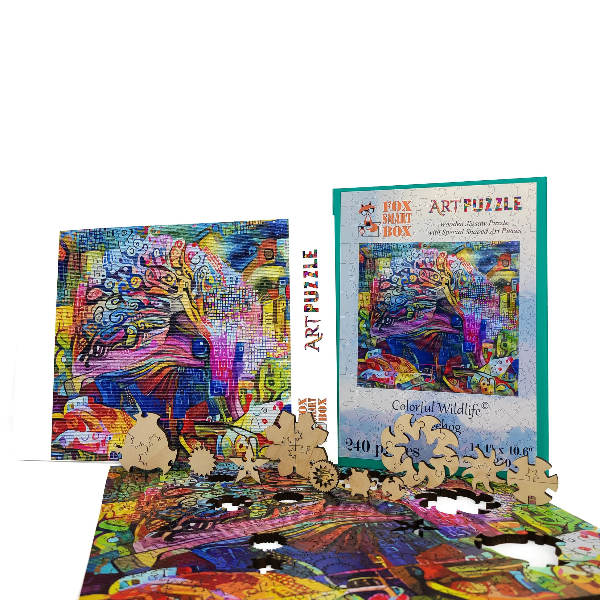 Better Co. - Modern Art Puzzle 1000 Pieces - Challenge Yourself with  Difficult Abstract Paint Puzzles for Adults, and Teens