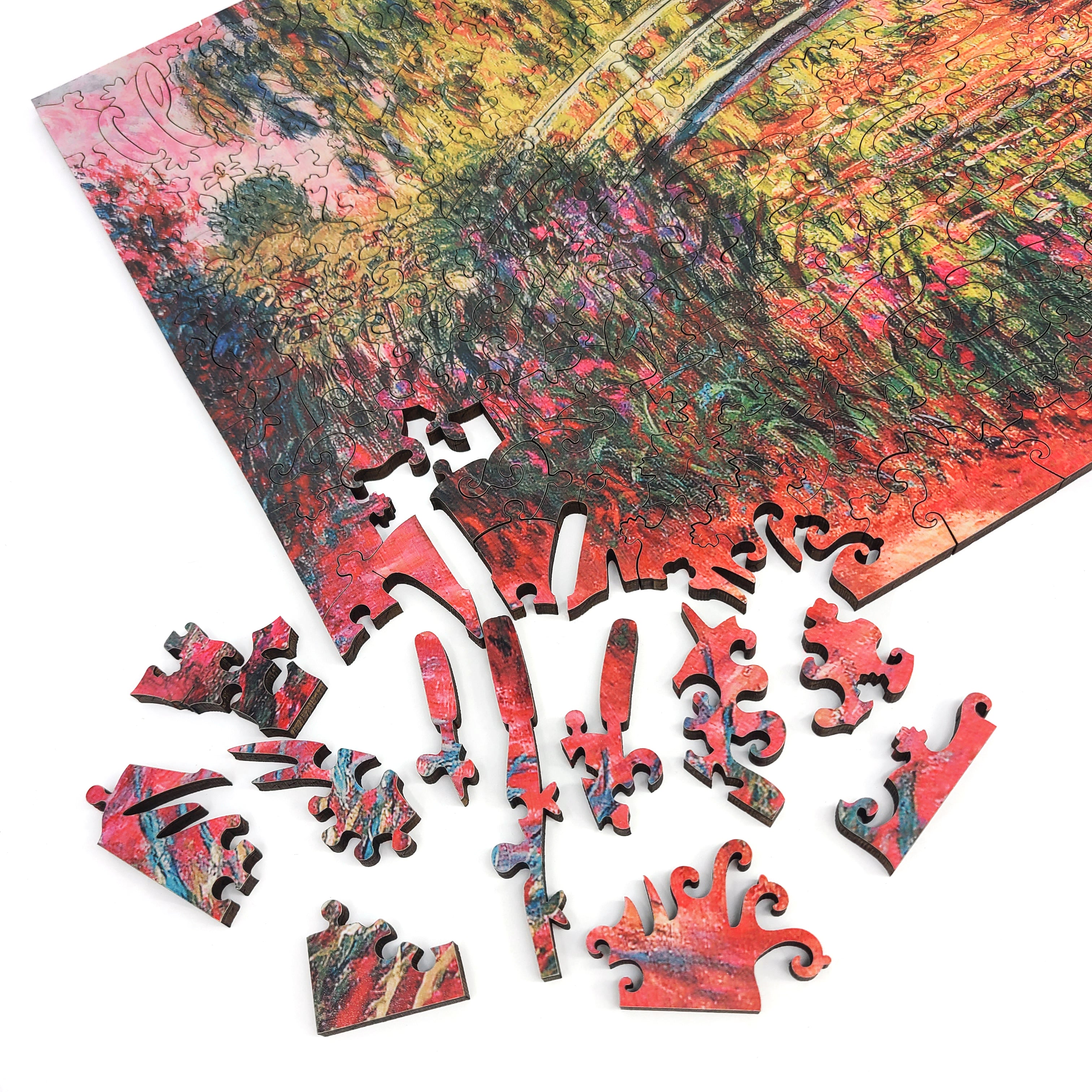 Wooden Jigsaw Puzzle with Uniquely Shaped Pieces for Adults - 210